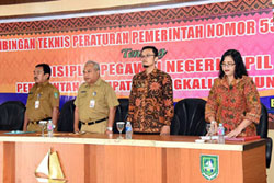 43 PNS di Bengkalis Dijatuhi Sanksi